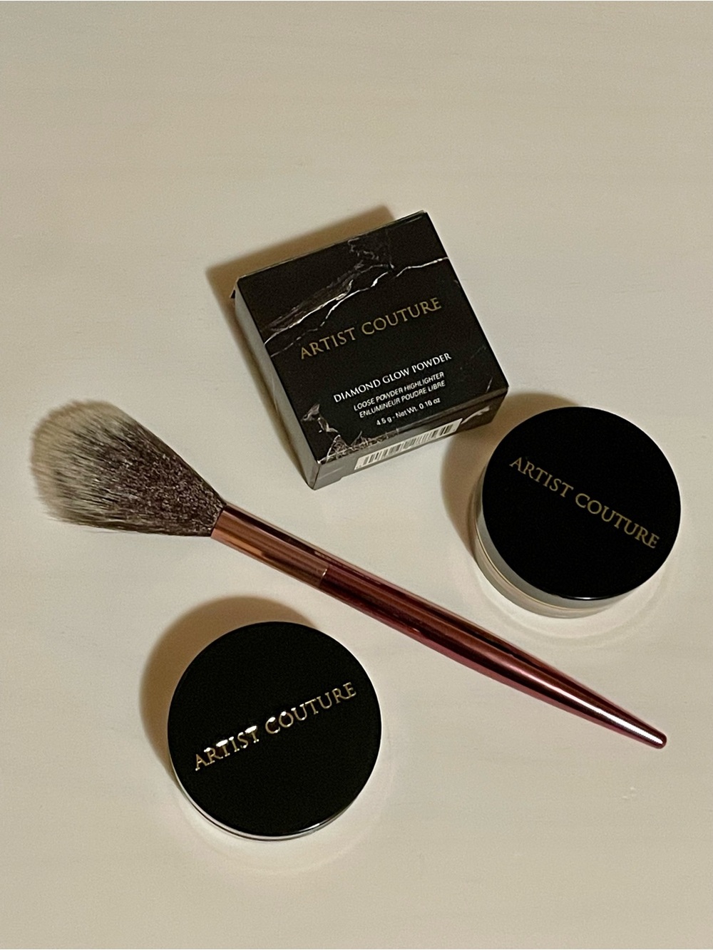 NEW Artist Couture Diamond Glow Powder Highlight Bundle + Brush